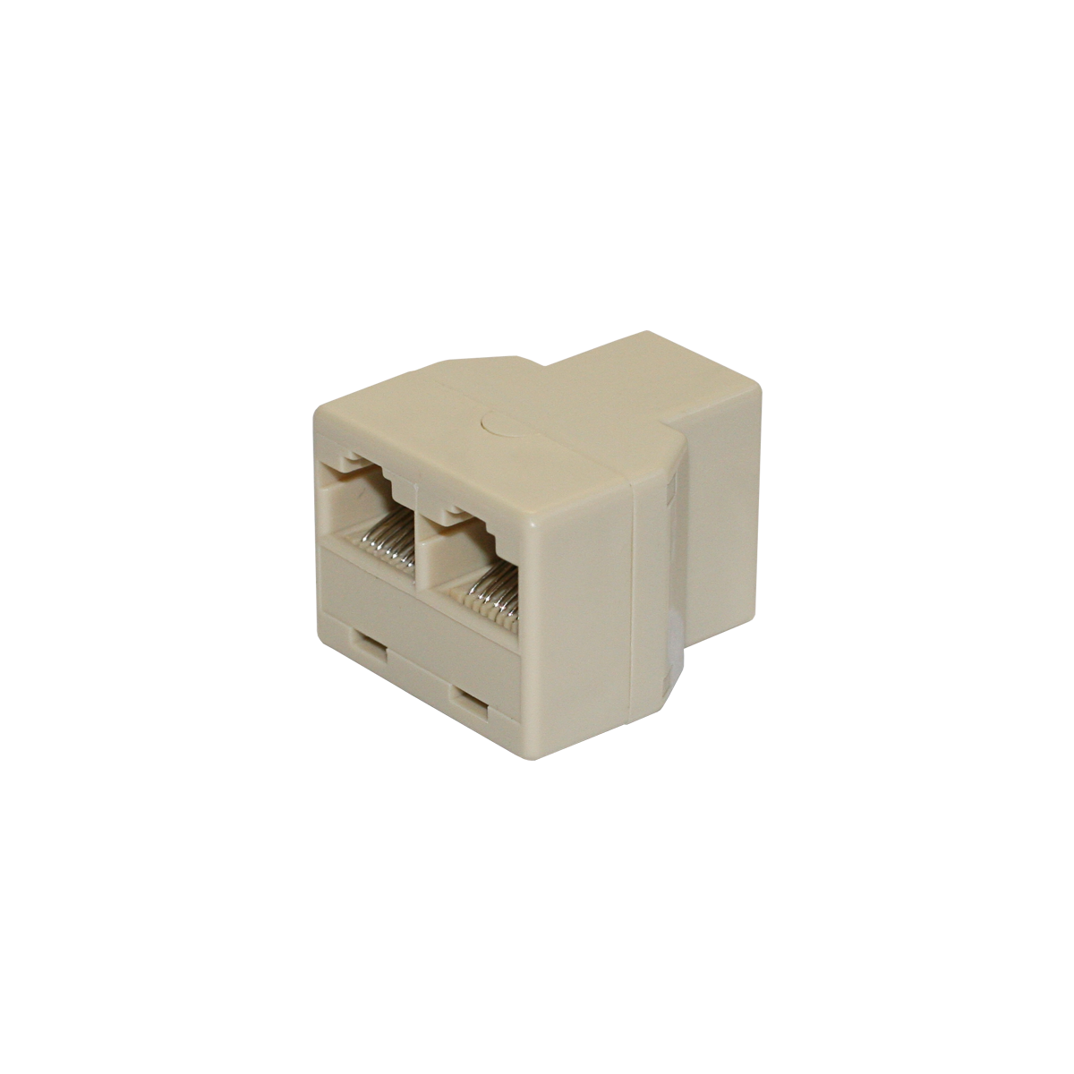 Mod. 1270/8. Adaptador modular hembra a 2 hembras RJ45 (8P8C)