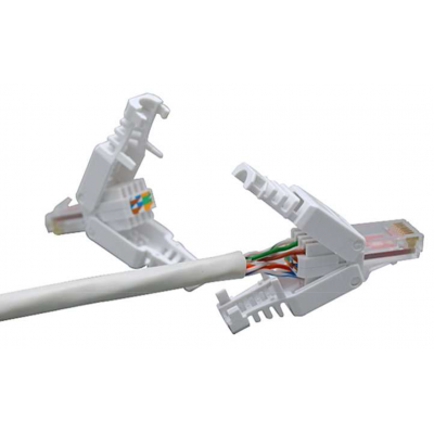 Mod. 1290/8-U. Conector telefónico modular macho RJ45 (8P8C) Cat6 Manual