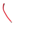 Mod. 1195. Cable audio bicolor rojo/negro