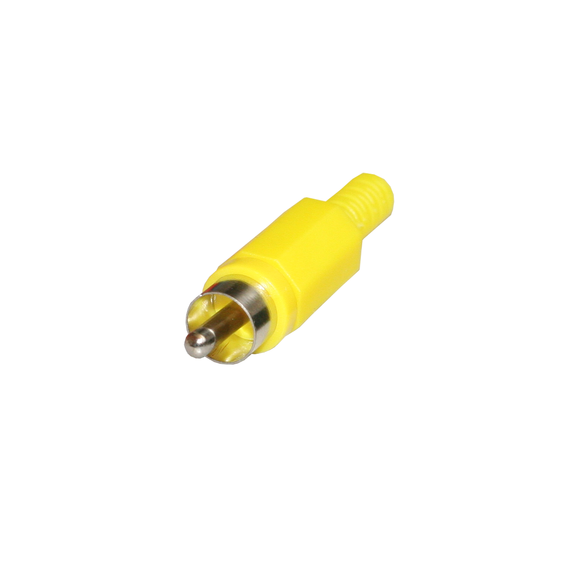 Mod. 110-E-A. Conector RCA macho plástico